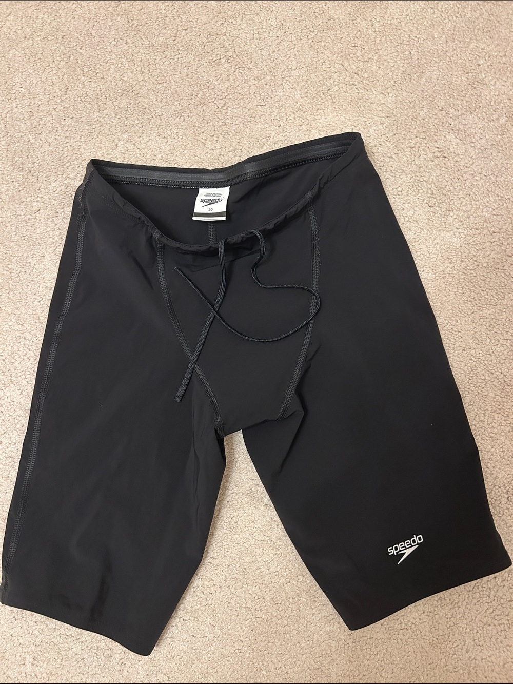 Speedo Black Men's fast skin swim suit